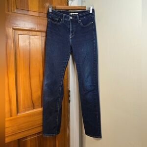 Levi's 312 Shaping Slim Blue Denim Jeans Sz 29x30